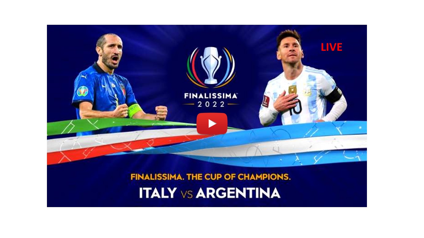 Argentina Vs Italy UEFA Cup of Champions, Live Streaming, 4K Watch